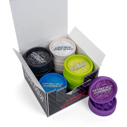 Santa Cruz Shredder All Hemp Grinders - 2 Pieces (Mixed x12)