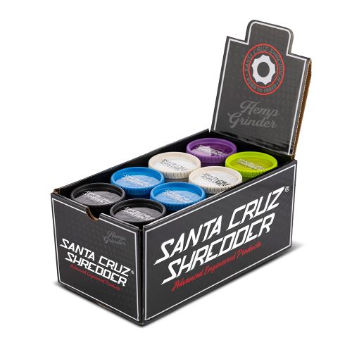 Santa Cruz Shredder Hemp Grinder - 4 Piece (Mixed x16)