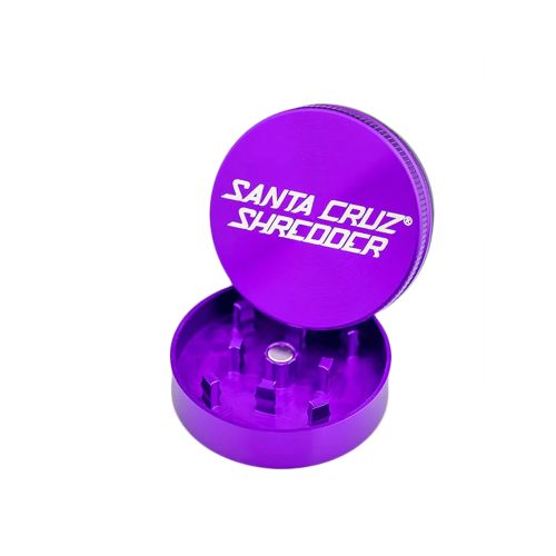 Small 2 Piece Gloss Herb Grinders by Santa Cruz Shredder