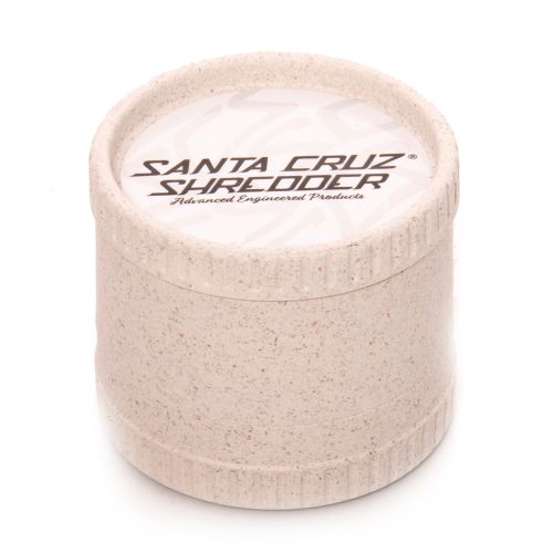 Santa Cruz Shredder Hemp Grinder - 3 Piece (White x1)