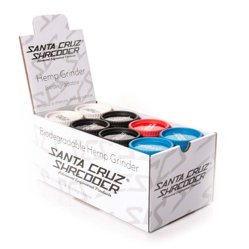 Santa Cruz Shredder Hemp Grinder - 3 Piece (Mixed x16)