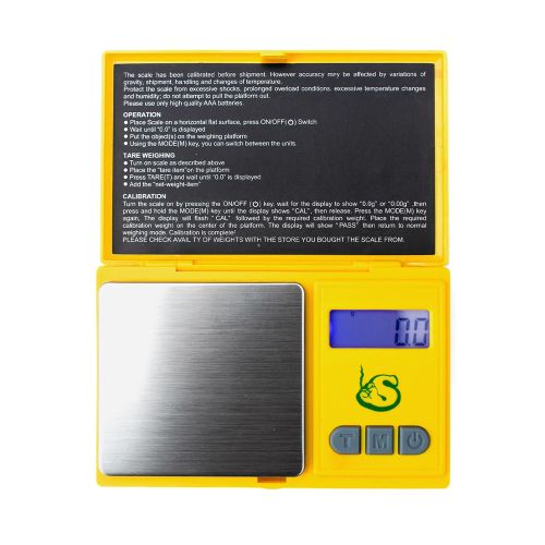 Digital Scales by The Smoker's Club - Yellow