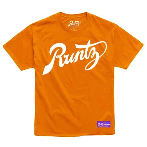 Script T-Shirt By Runtz - Orange