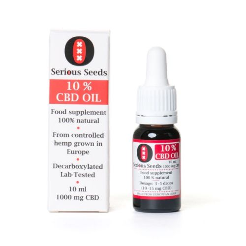 10% 1000mg CBD Oil by Serious Seeds