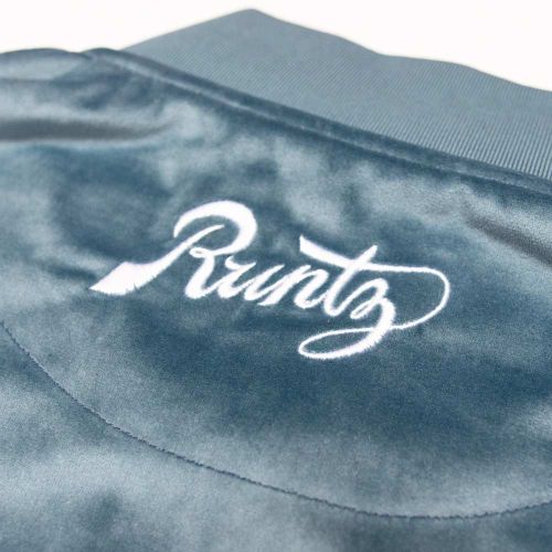 Slate Worldwide Tricot Velour Tracksuit Jacket by Runtz