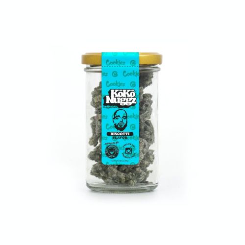 Biscotti Flavour Chocolate Budz (2.25oz Glass) by KokoNuggz 