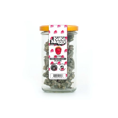 Holygxd Red Velvet Cake Flavour Chocolate Budz (2.25oz) by KokoNuggz 