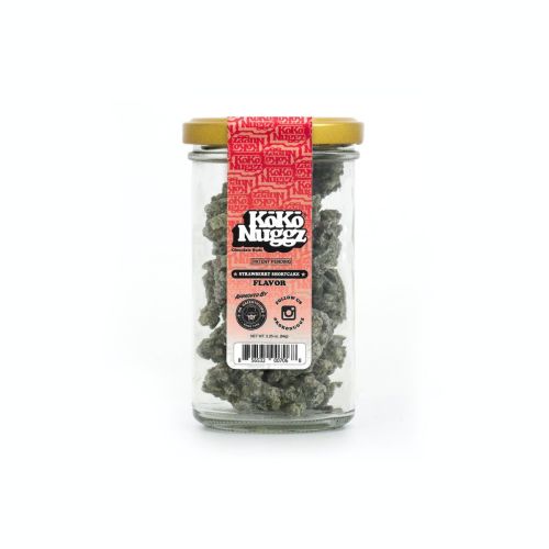 Strawberry Shortcake Flavour Chocolate Budz (2.25oz) by KokoNuggz