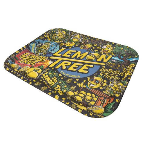 Blue Dot Lemon Tree Rolling Tray by Lemon Life SC