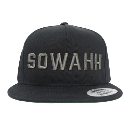 Karma Genetics Sowahh Snapback in Grey /Black