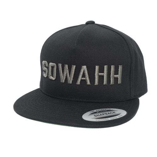 Karma Genetics Sowahh Snapback in Grey /Black