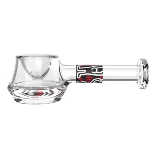 Multi Colour Glass Spoon Pipe by Keith Haring