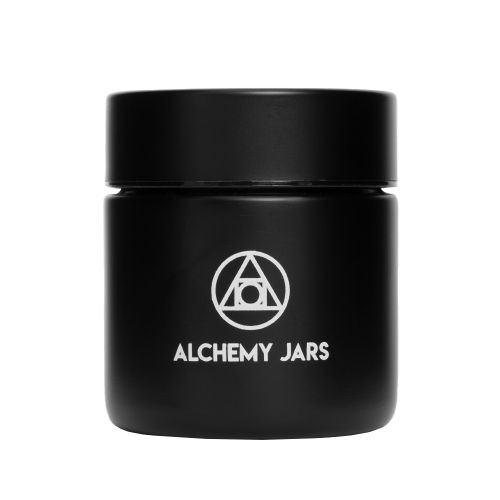 Black Vacuum Insulated 50ml Concentrate Jar by Alchemy Jars 