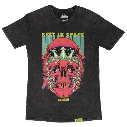 Rest In Space T-Shirt by Alien Labs  Stone Washed