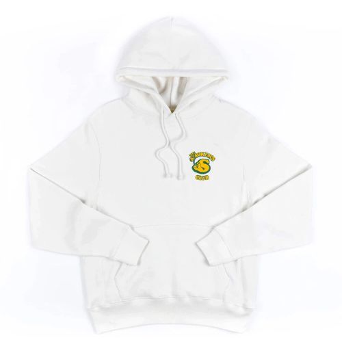 The Smoker's Club Logo Hoodie - White