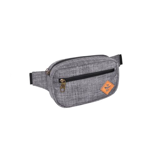 The Companion Crosshatch Grey Cross Body Waist Bag by Revelry Supply 