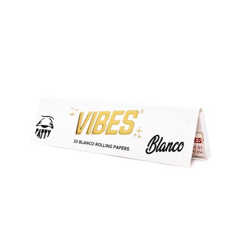 Vibes Fatty Rolling Papers in Blanco