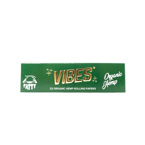 Vibes Fatty Rolling Papers in Organic Hemp