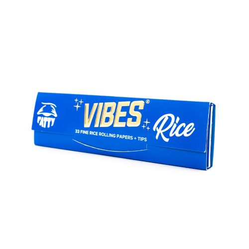 Vibes Fatty Rolling Papers with Tips in Rice