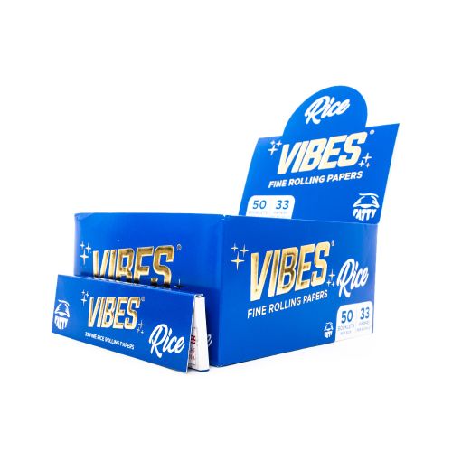 Vibes Fatty Rolling Papers in Rice