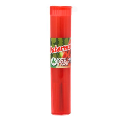 Watermelon Flavoured Pre-Rolled Cones By Tasty Puffs