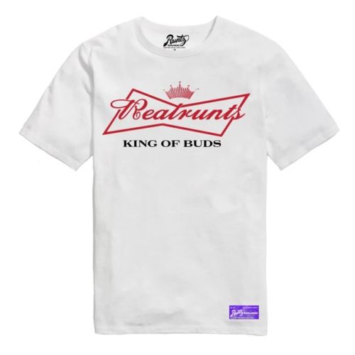 King Of Buds T-Shirt By Runtz - White