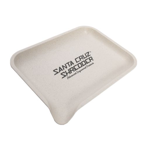 Hemp Rolling Tray by Santa Cruz Shredder - (White)