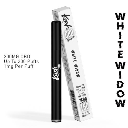 White Widow CBD Vape Pen by Kush CBD Vape