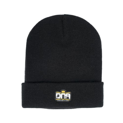 DNA Core Logo Black Beanie Hat - DNA Army by DNA Genetics 