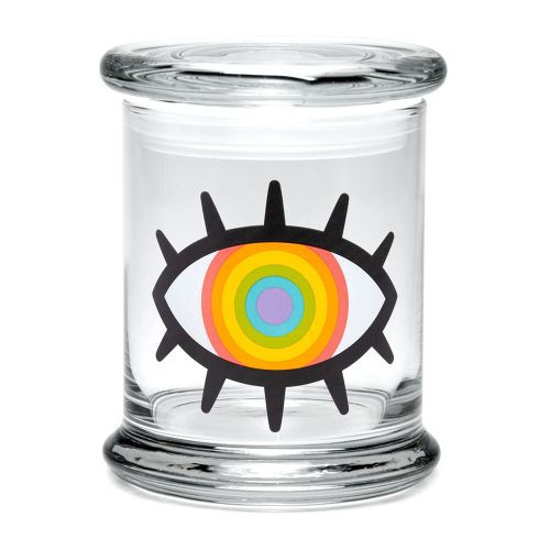 Woke Rainbow Eye (Classic Pop-Top) by 420 Jars