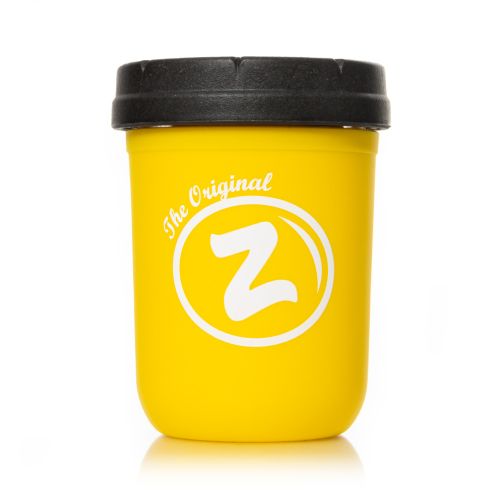 The Original Z8oz Mason Stash Jar by RE:STASH - Yellow