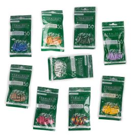 Xtra Slim Filter Tips Bags With Activated Charcoal by Purize 50pcs