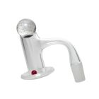 Opaque Blender Quartz Banger with Slurper Set by Privileged Lungs 