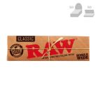 RAW Classic Single Wide Natural Rolling Papers (50/Papers