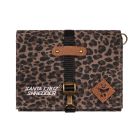 Santa Cruz x Revelry Rolling Kit with Grey Hemp Tray & 2pc Grinder -Leopard 