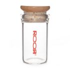 Roor Glass Stash Jar Coked Lid