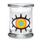 Woke Rainbow Eye Xsmall (Classic Pop-Top) by 420 Jars