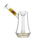 Keith Haring - Glass Bubbler - Yellow