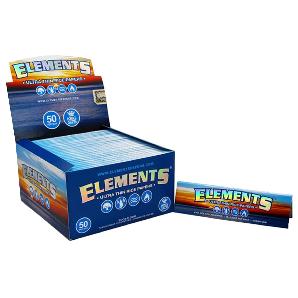 Elements King Size Wide Rolling Papers Wholesale