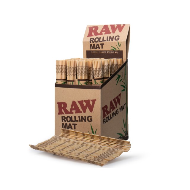 Natural Bamboo Rolling Mat from RAW Papers Wholesale