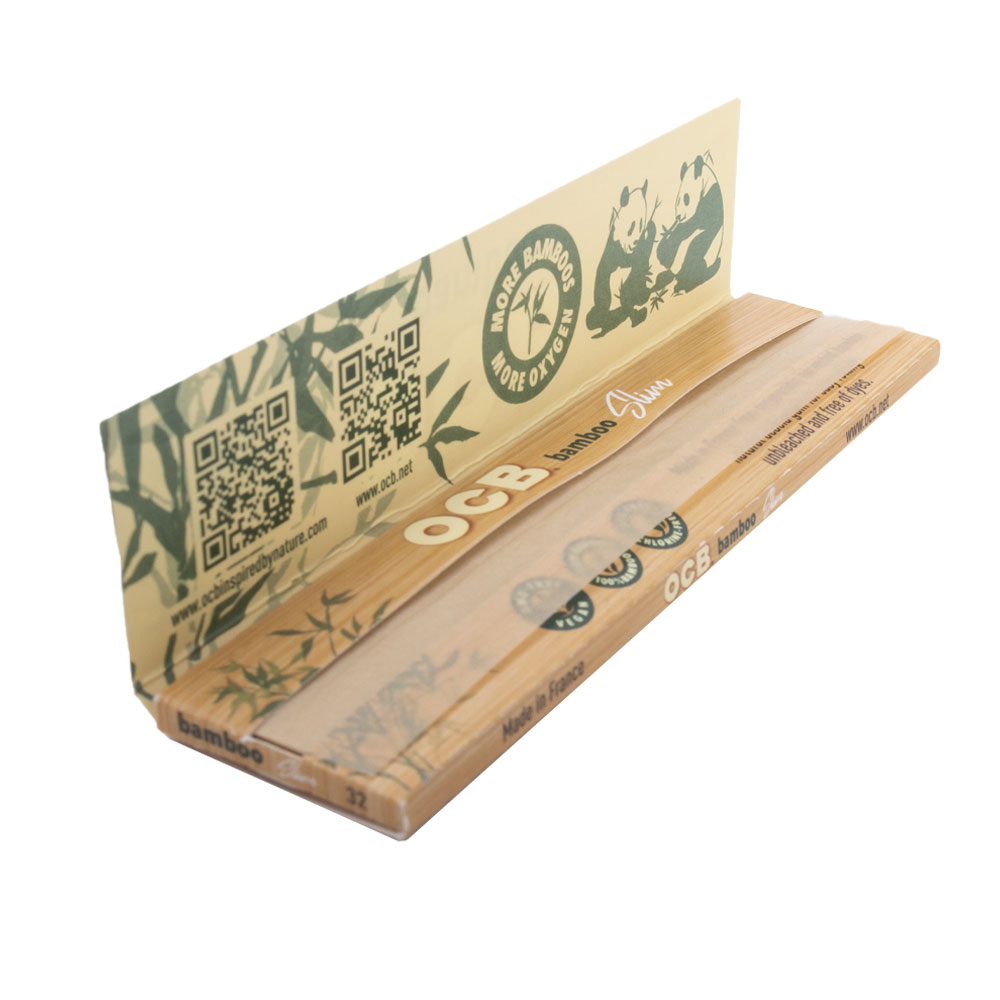 OCB Bamboo King-Size Slim Rolling Papers