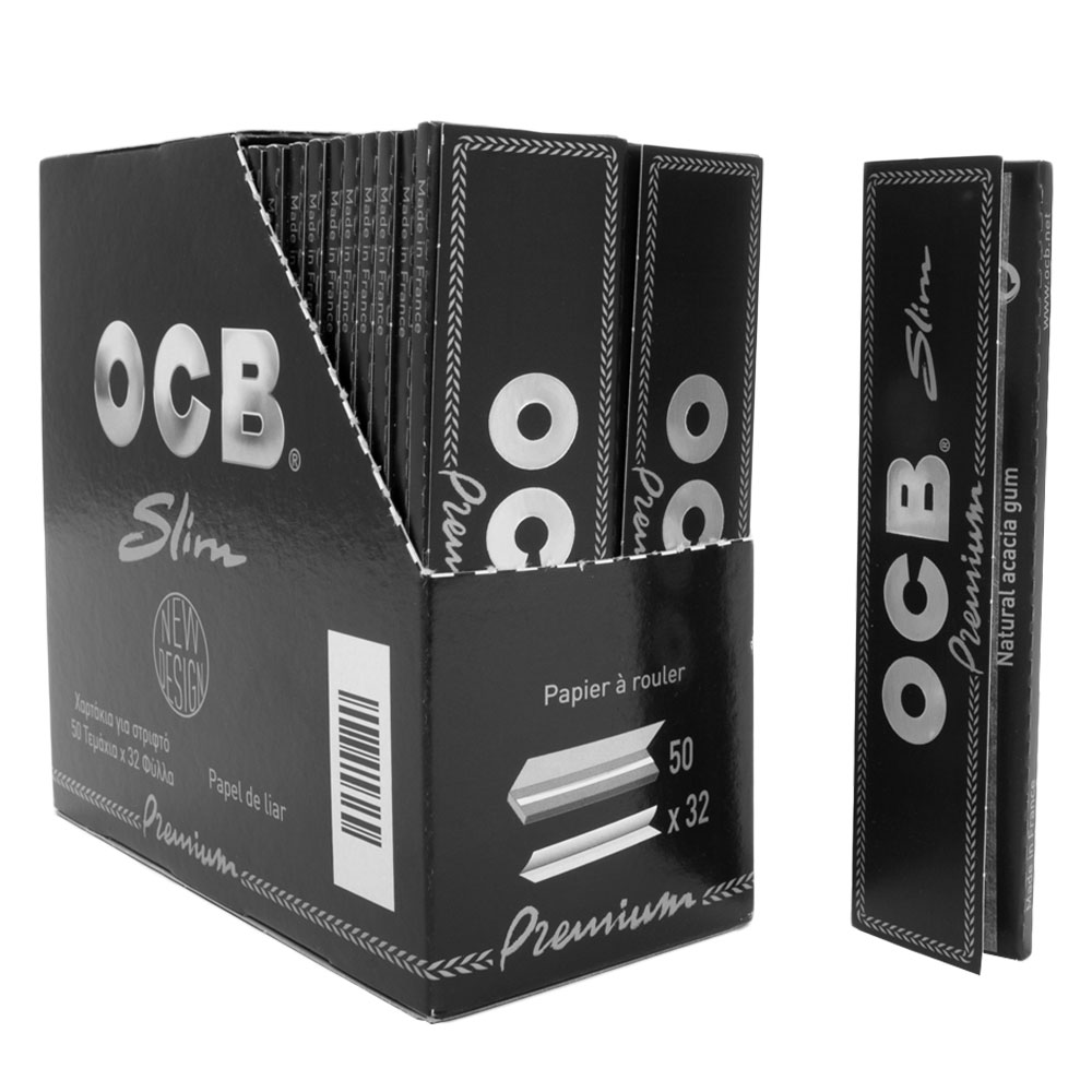 OCB Virgin Unbleached KING Bulk Cone 100 Pack~Cigarette Rolling Paper Free  Tube