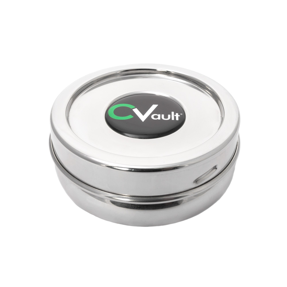 CVault Twist - Stainless Steel Holder With Boveda Humidity Pack - XSmall Wholesale