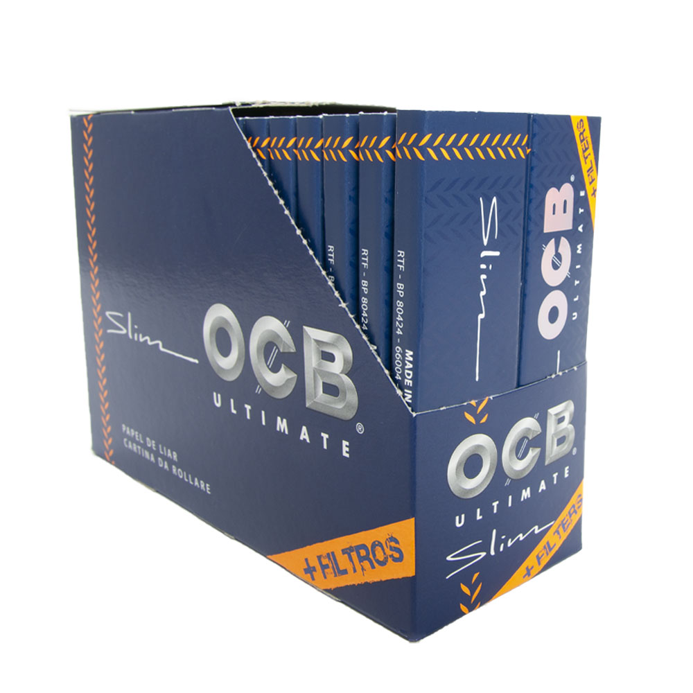 OCB Ultimate King-Size Slim Rolling Papers Tips