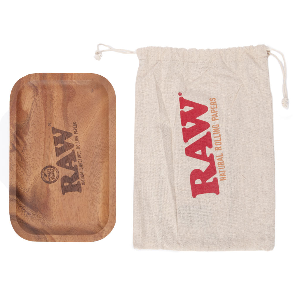 Genuine Wooden Rolling Tray by RAW Wholesale