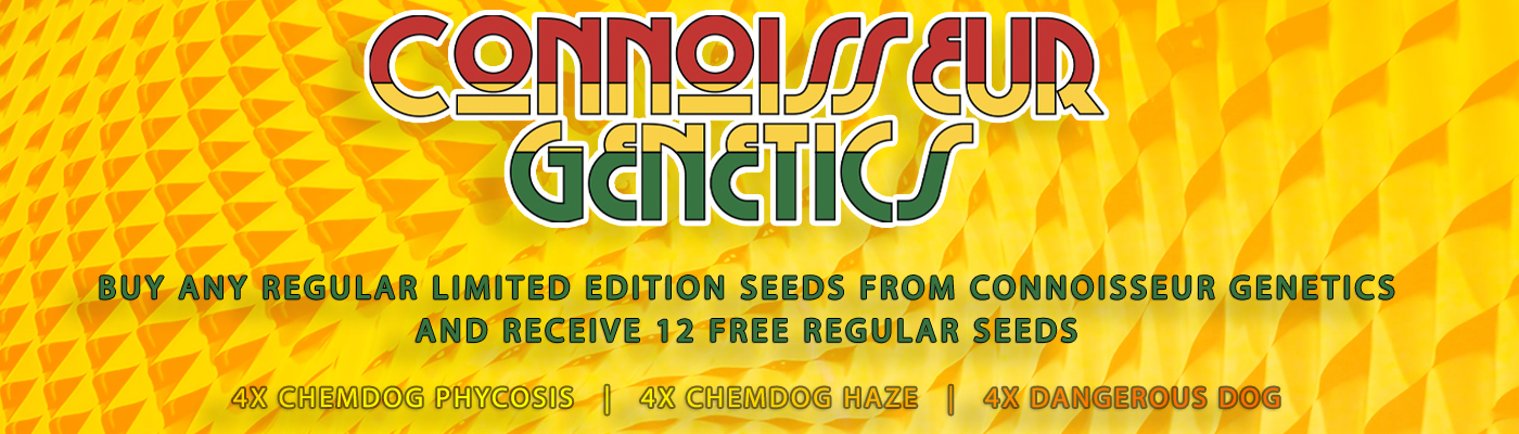 Connoisseur Genetics Limited Edition - 12 FREE Regular Cannabis Seeds