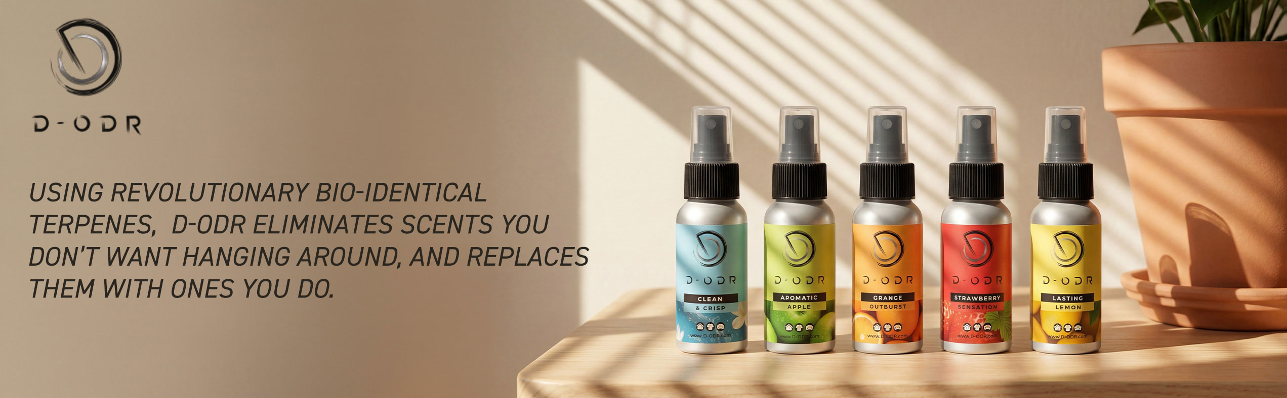 New D-ODR Odor Neutralizers