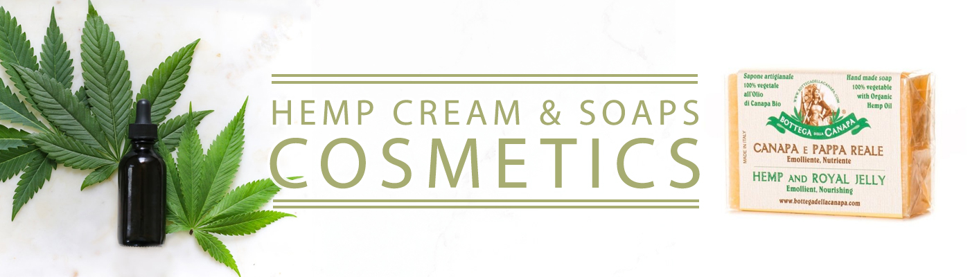 Hemp Cream & Soaps - Cosmetics