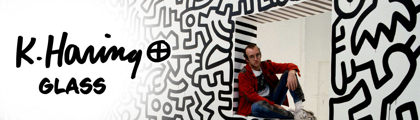 25 Percent Off Keith Haring Glass Bongs
