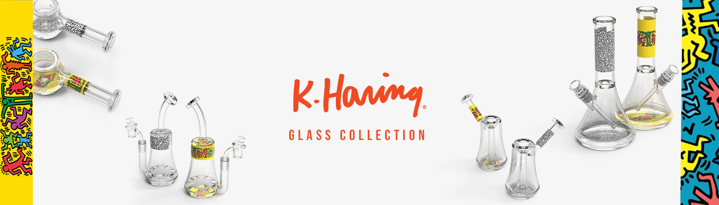 Keith Haring Glass Bongs & Rigs – Amazing New York Art Glass